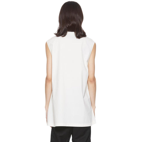 JULIUS 897CPM6 Off White / anima Sleeve Less Tee
